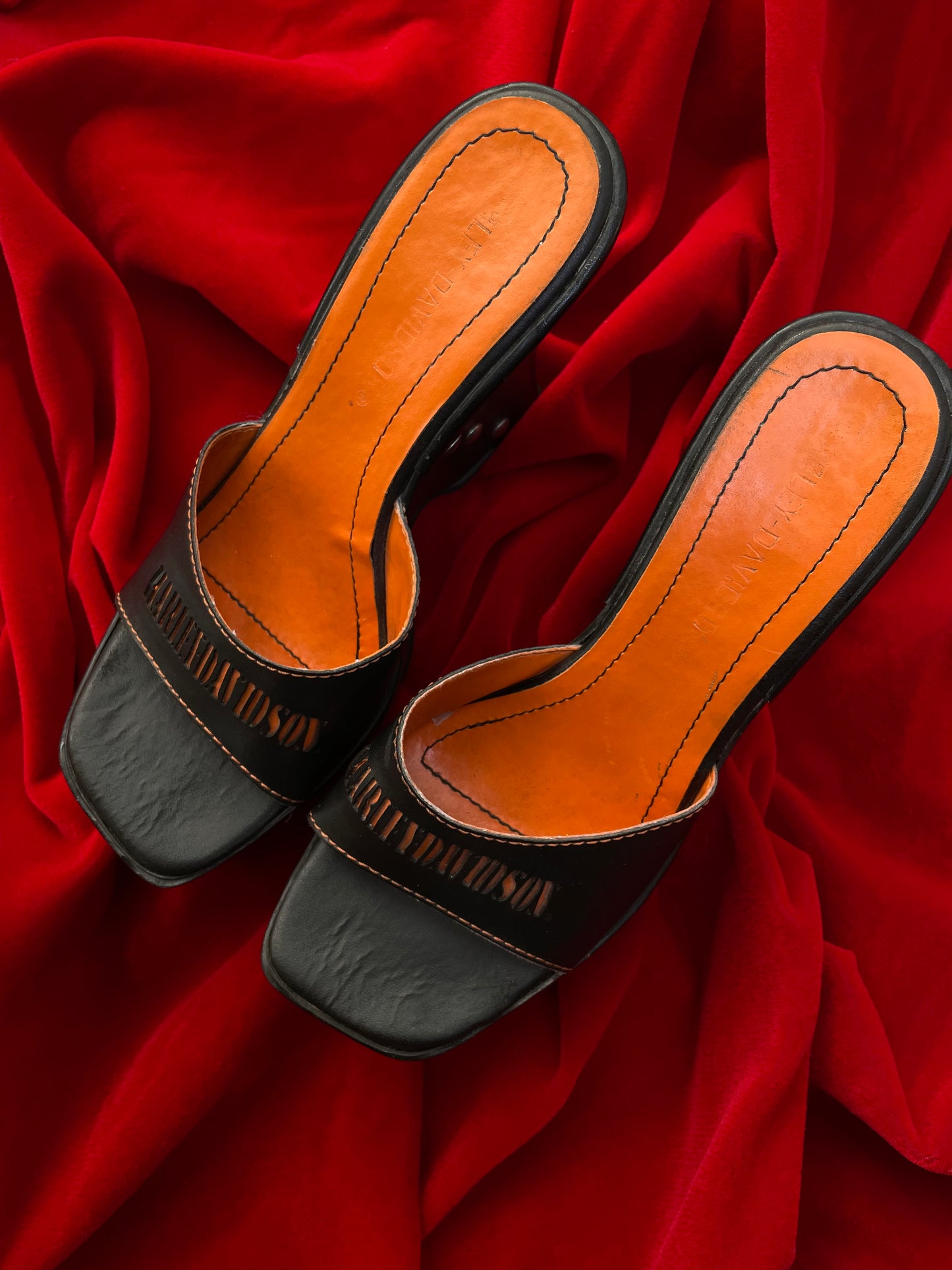 VINTAGE HARLEY-DAVIDSON WEDGES