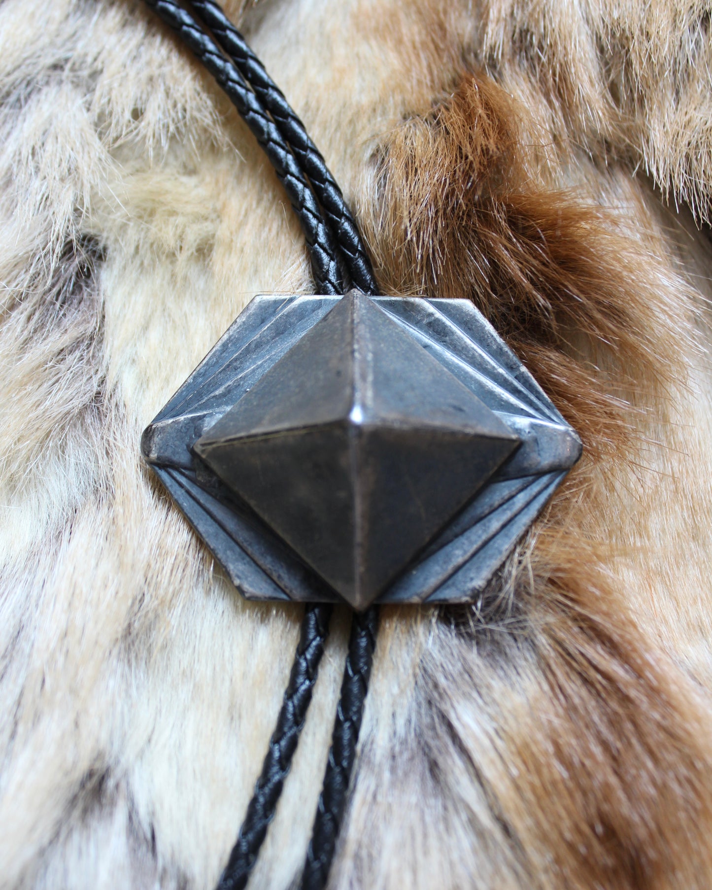 GEOMETRIC BOLO TIE