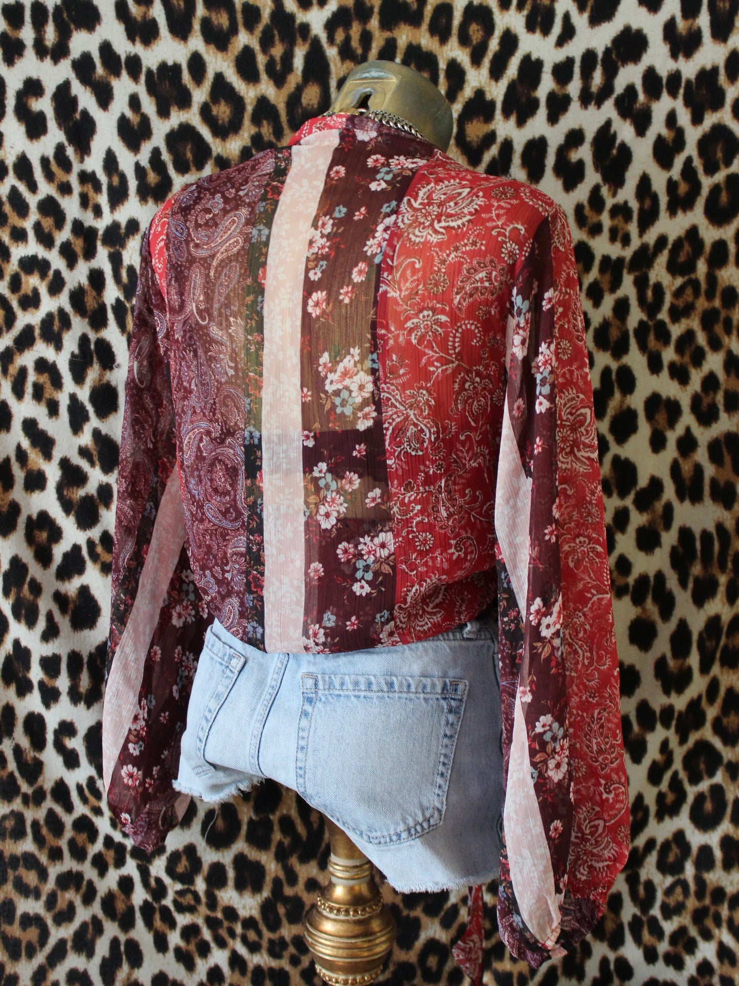 BOHEMIAN WRAP TOP