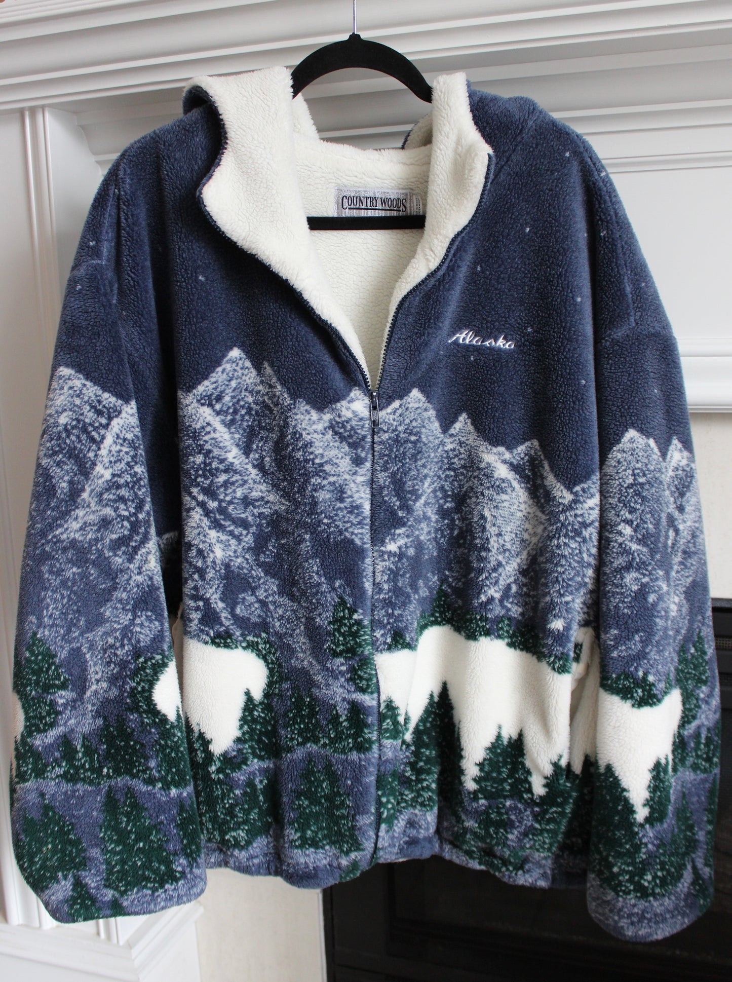 VINTAGE COUNTRY WOODS FLEECE JACKET