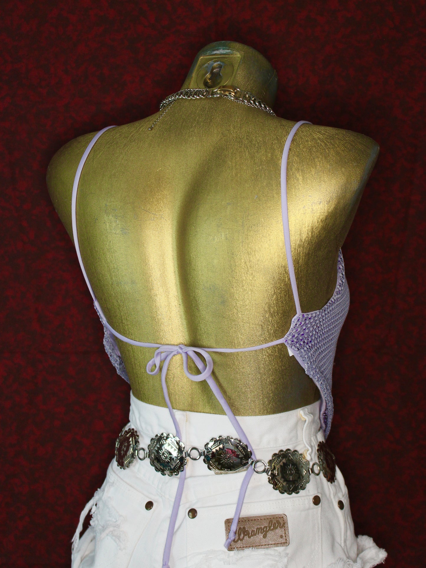 VINTAGE 90s/Y2K PURPLE TOP