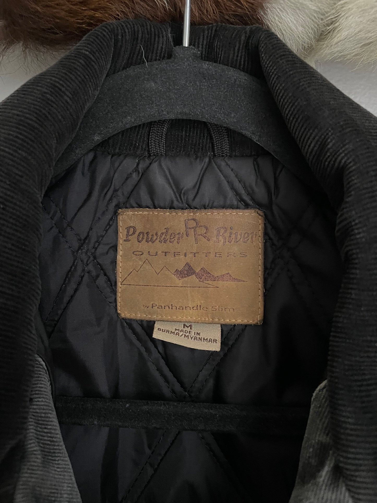 CHARCOAL + BLACK BOMBER JACKET