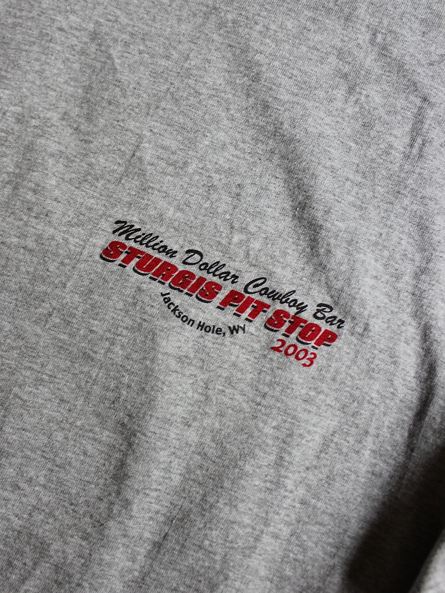2003 STURGIS MILLION DOLLAR COWBOY BAR TEE