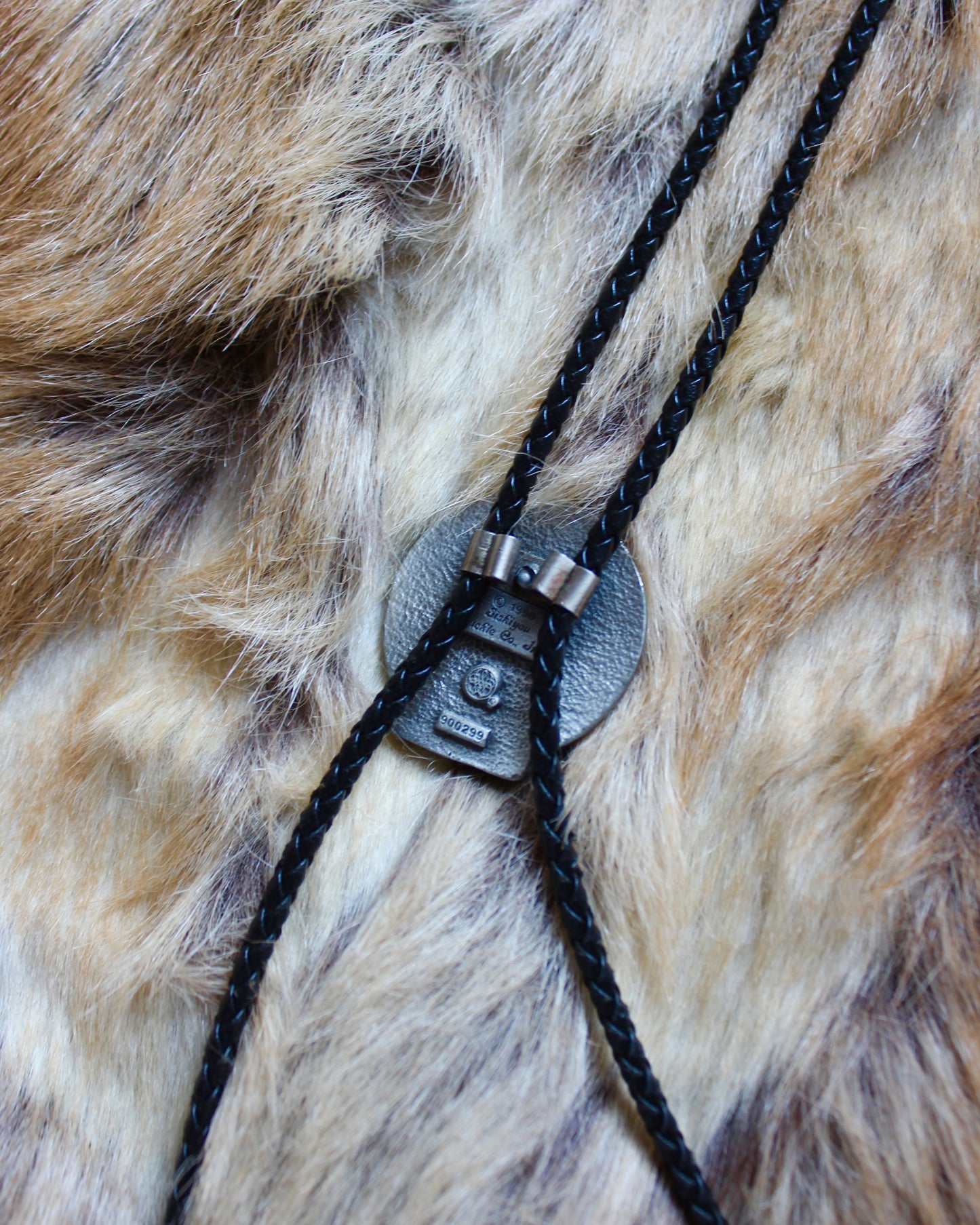 HOWLING COYOTE BOLO TIE