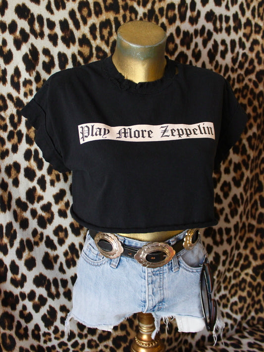 PLAY MORE ZEPPELIN TEE