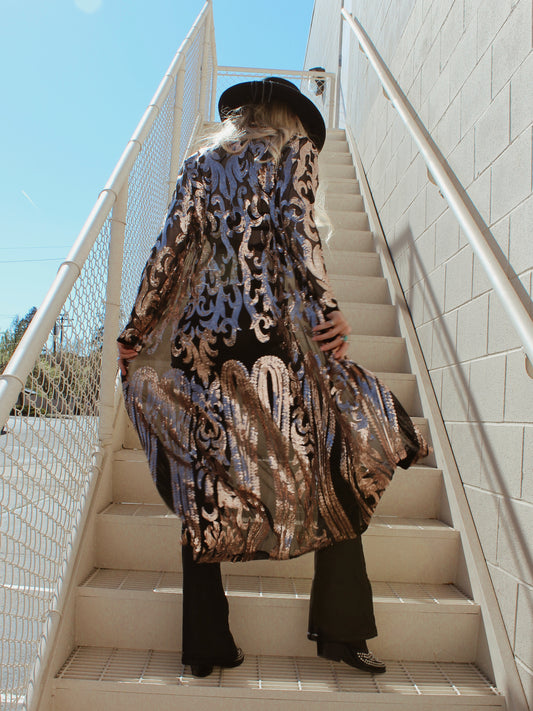 GOLD DUST WOMAN DUSTER