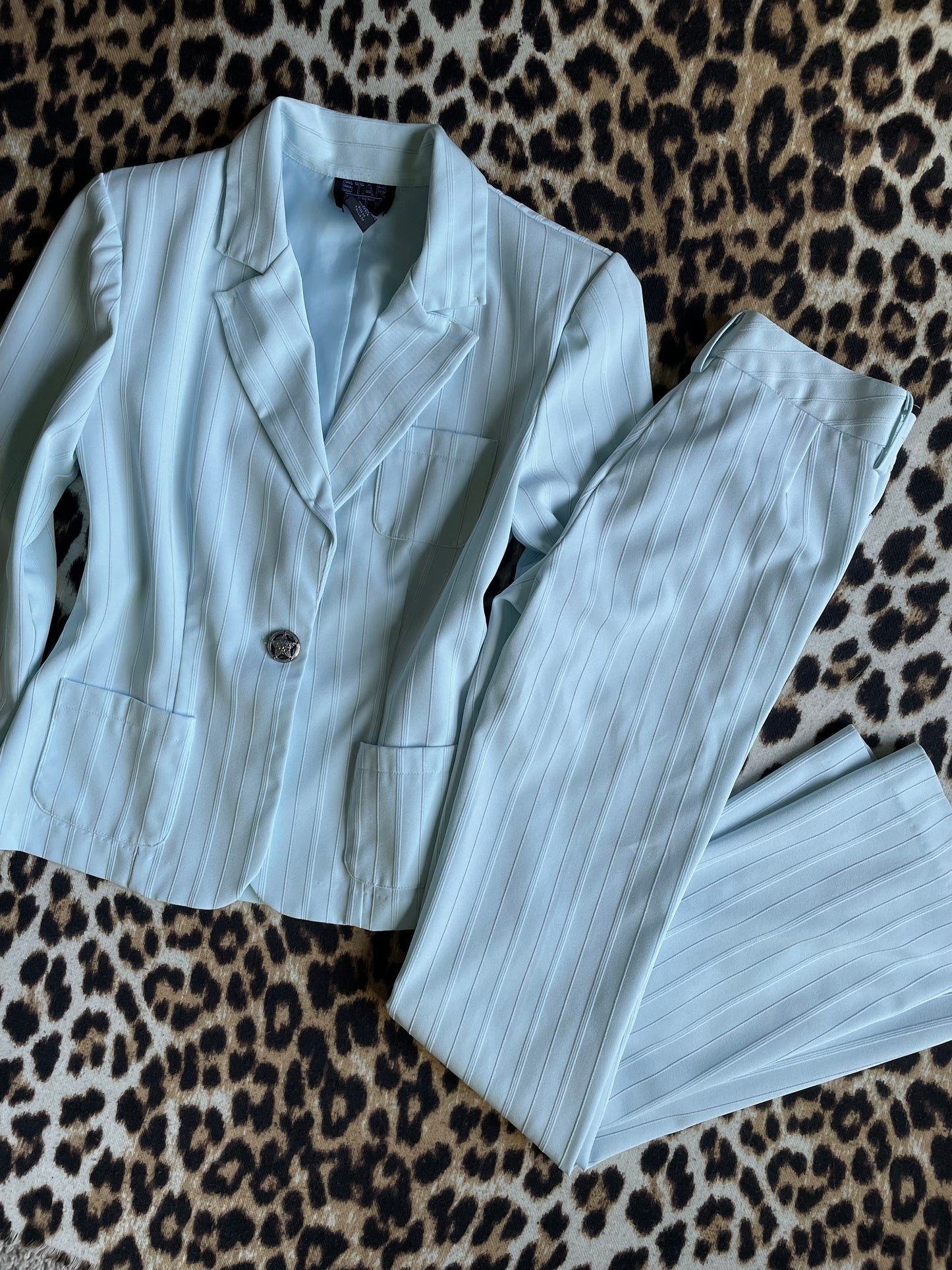 VINTAGE BOWIE BLUE SUIT