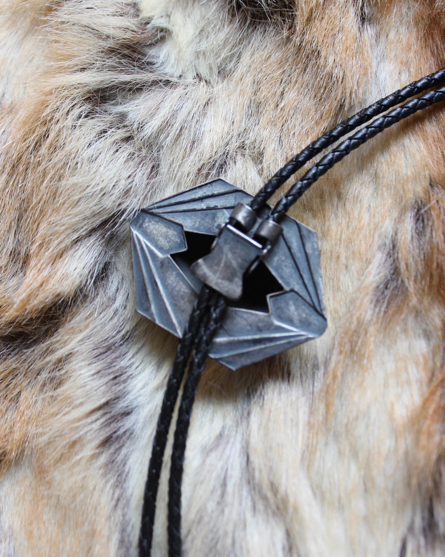 GEOMETRIC BOLO TIE