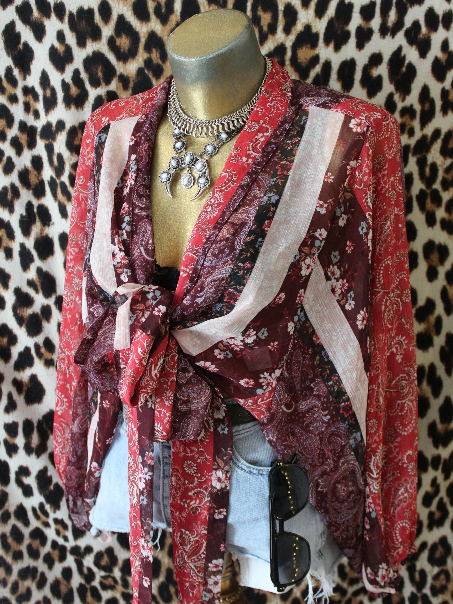 BOHEMIAN WRAP TOP