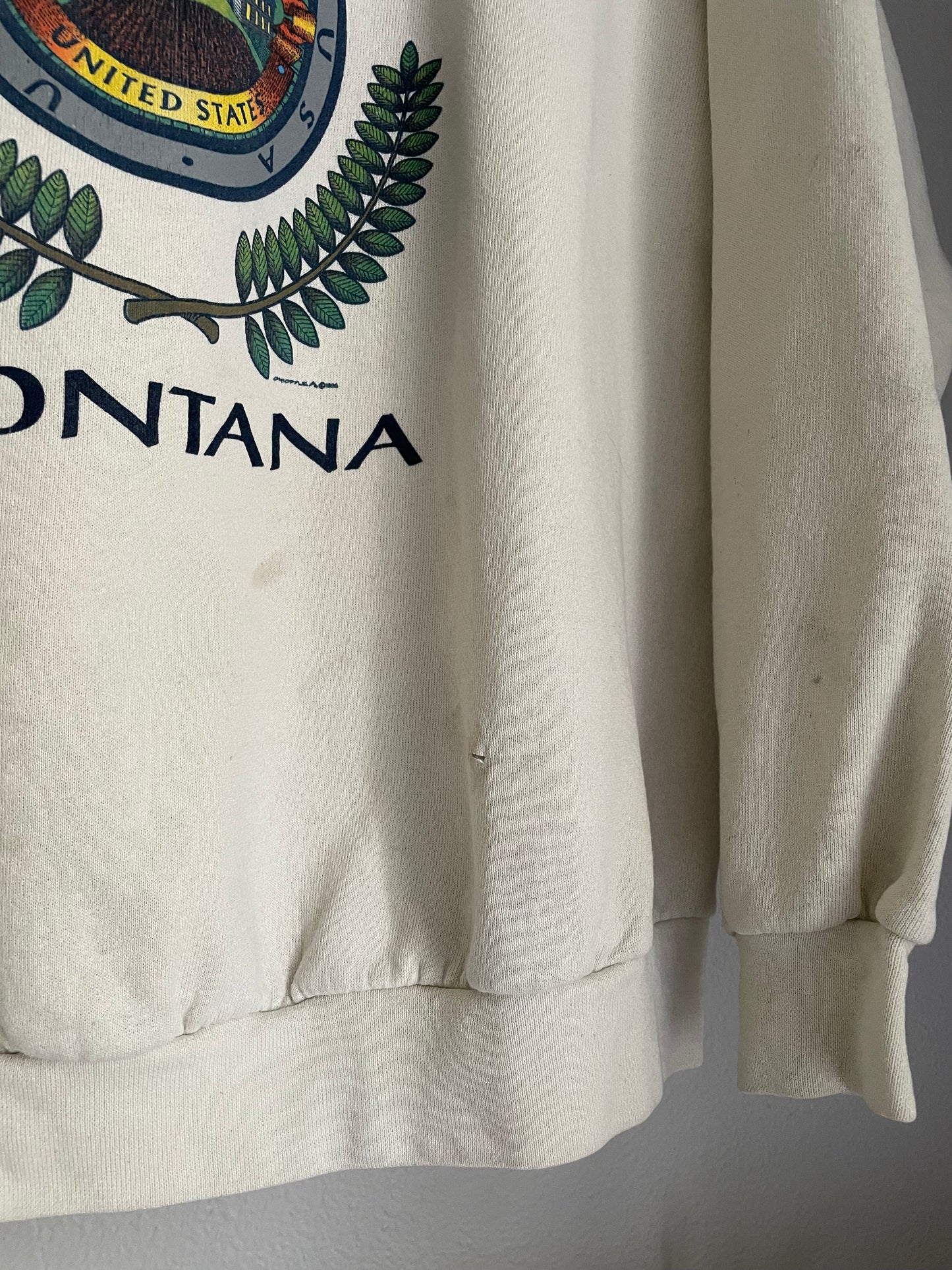 VINTAGE ROUNDUP MONTANA CREWNECK