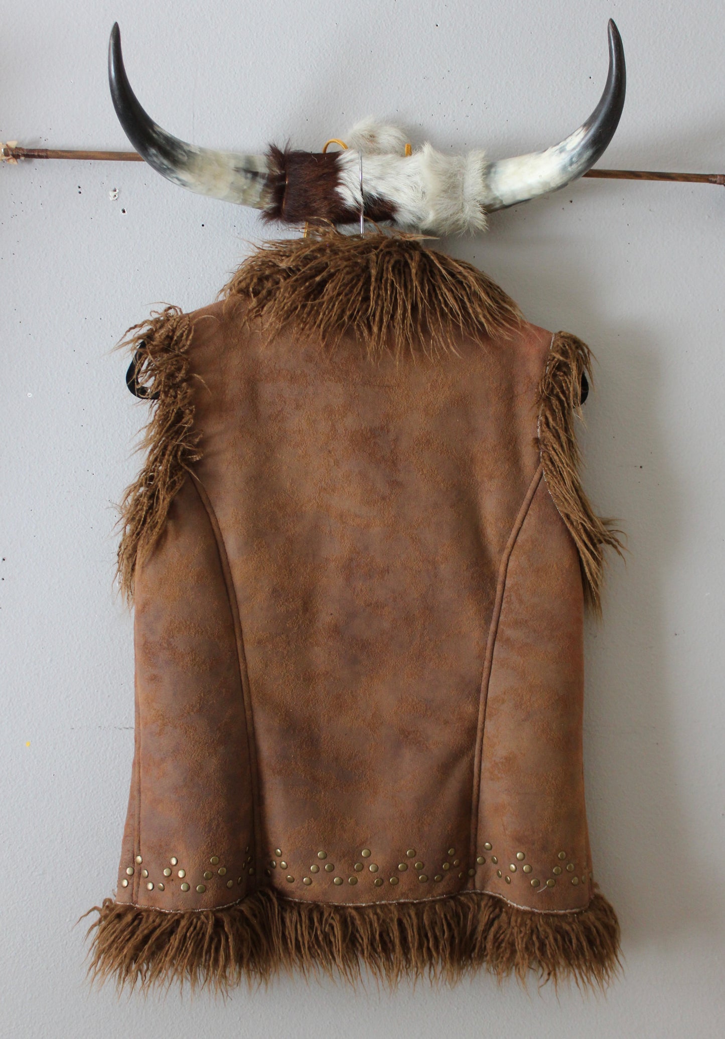 STUDDED BOHO WESTERN VEST