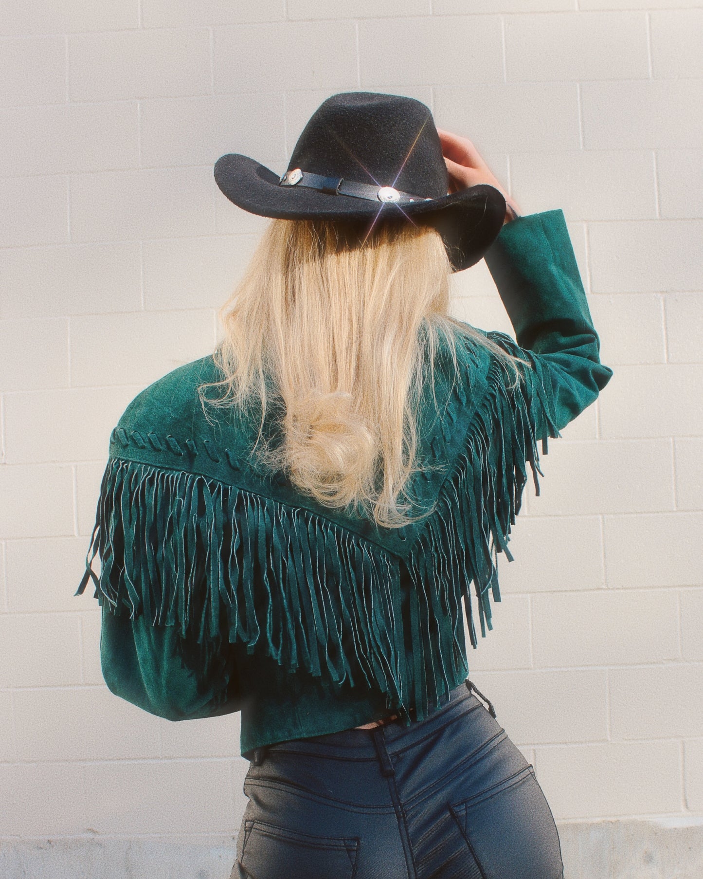 VINTAGE WESTERN FRINGE JACKET