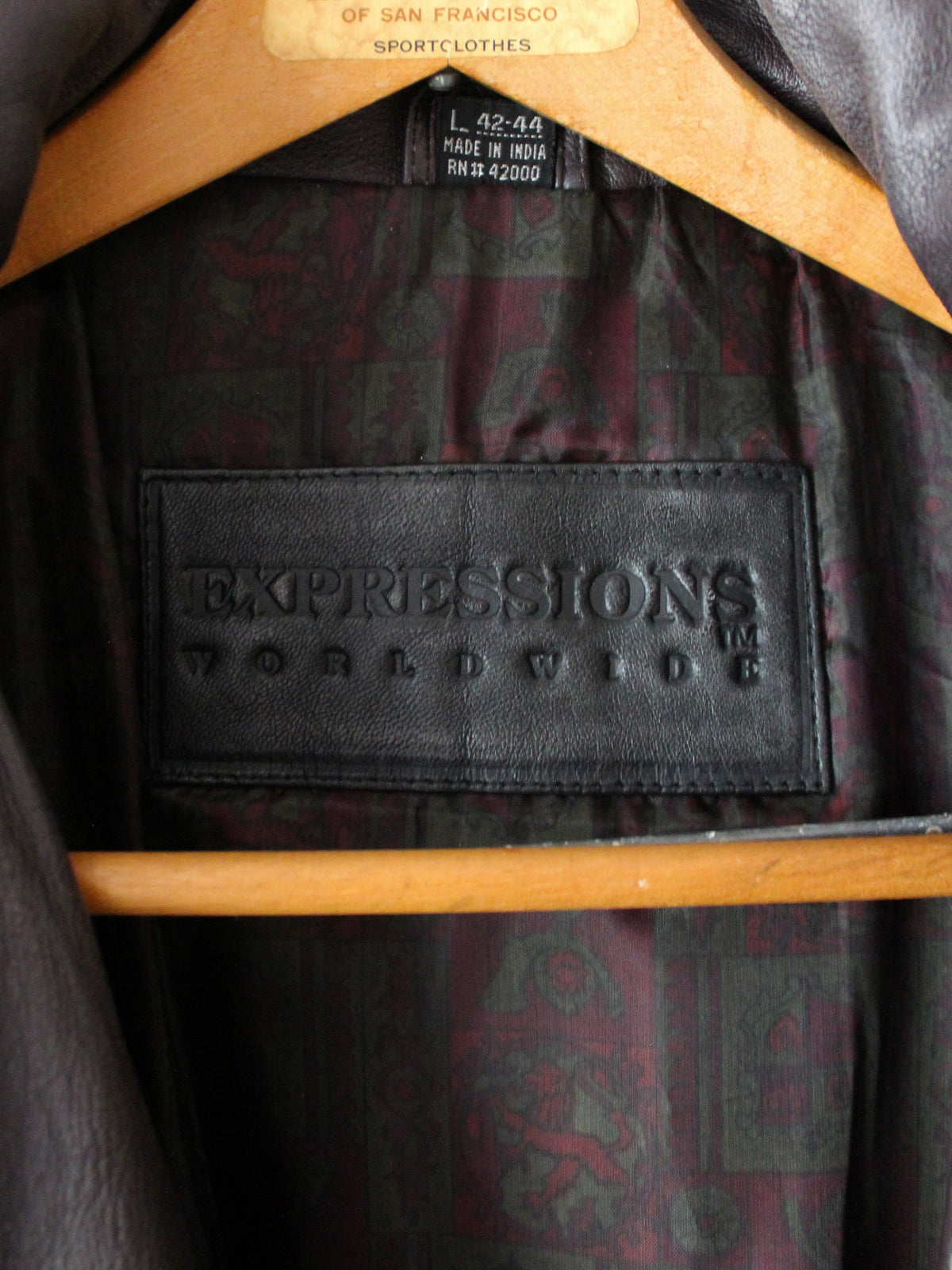 VINTAGE GENUINE LEATHER BOMBER JACKET