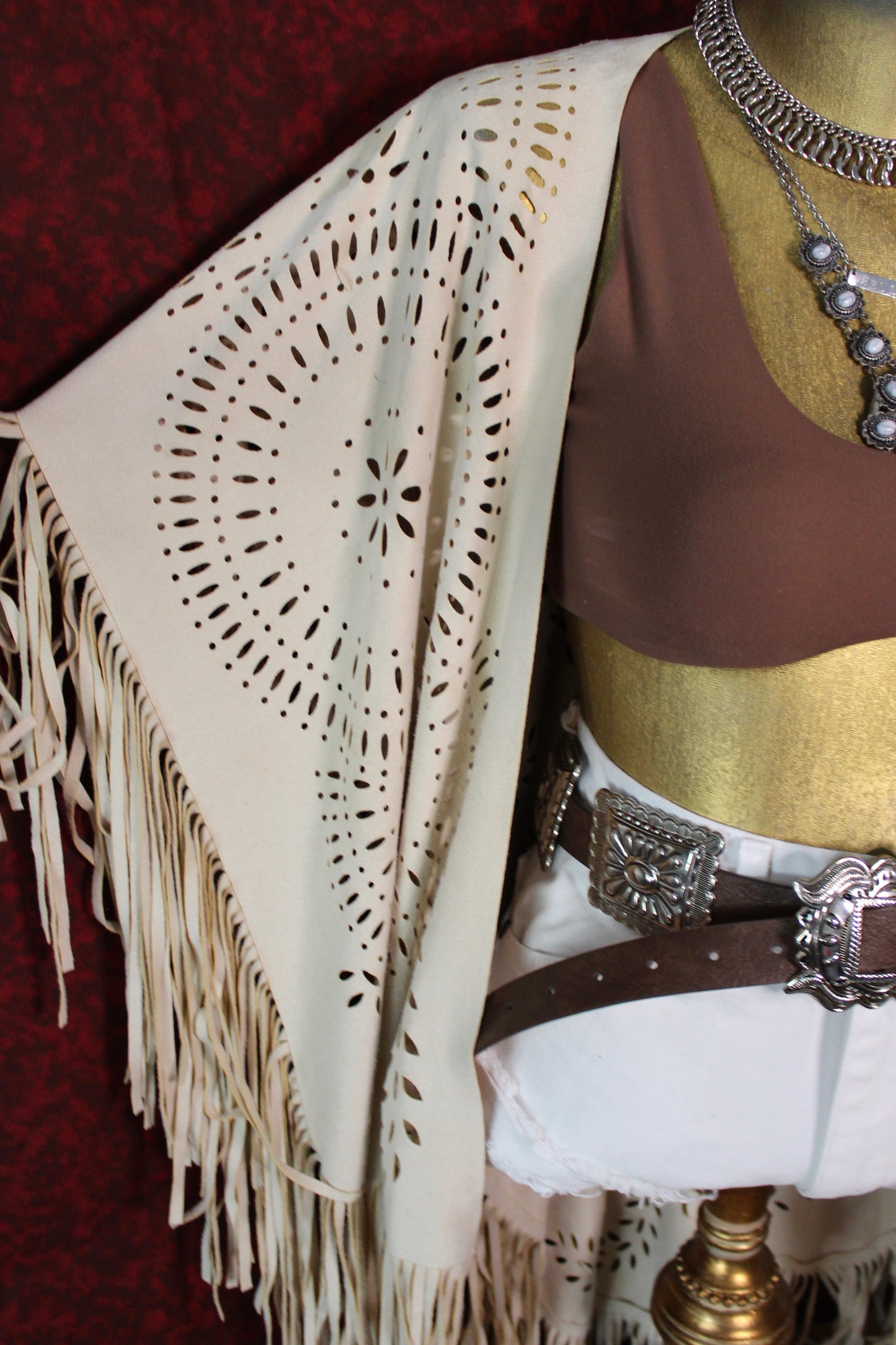BOHO FRINGE SHAWL