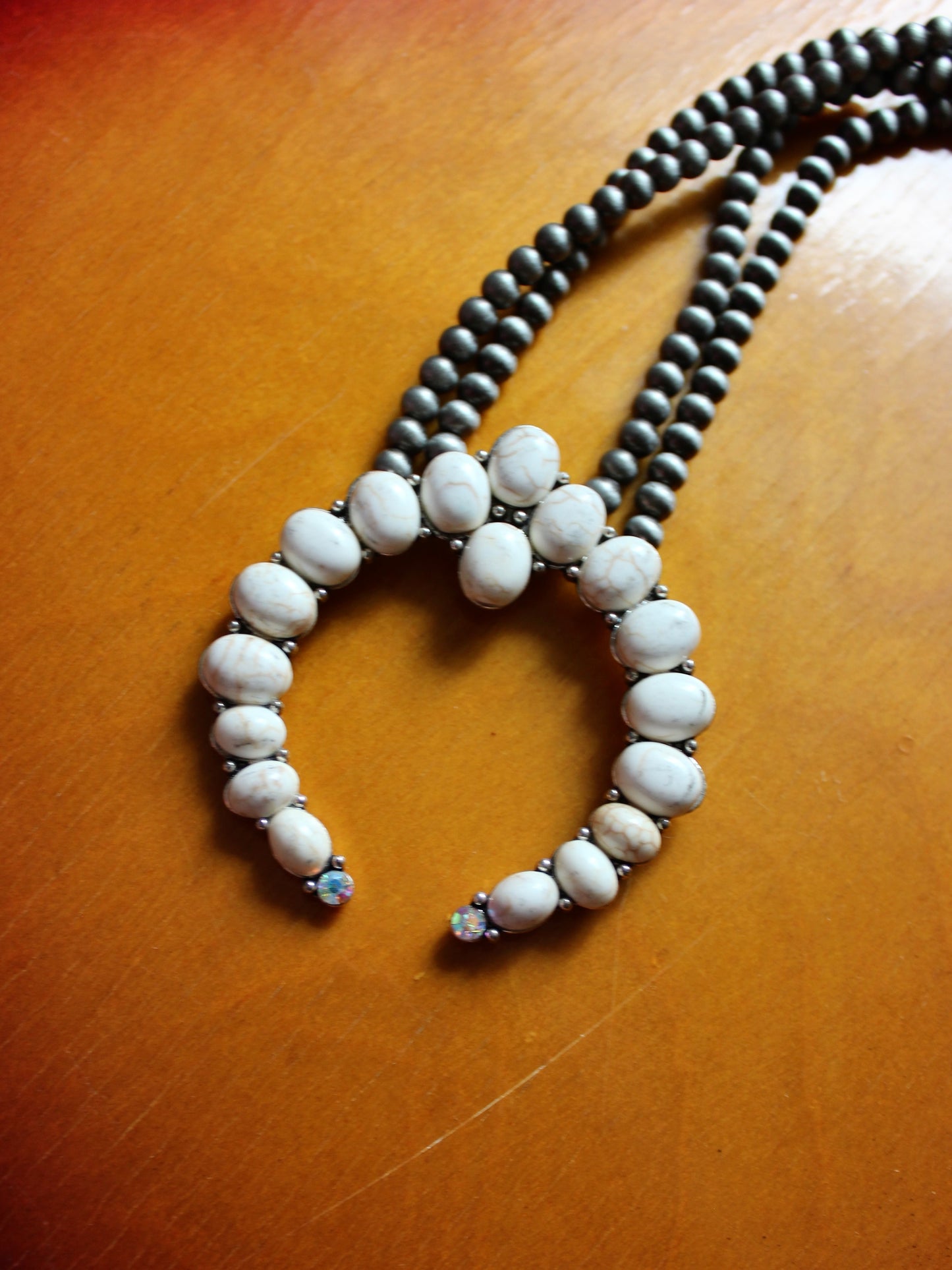 LIGHT SQUASH BLOSSOM NECKLACE