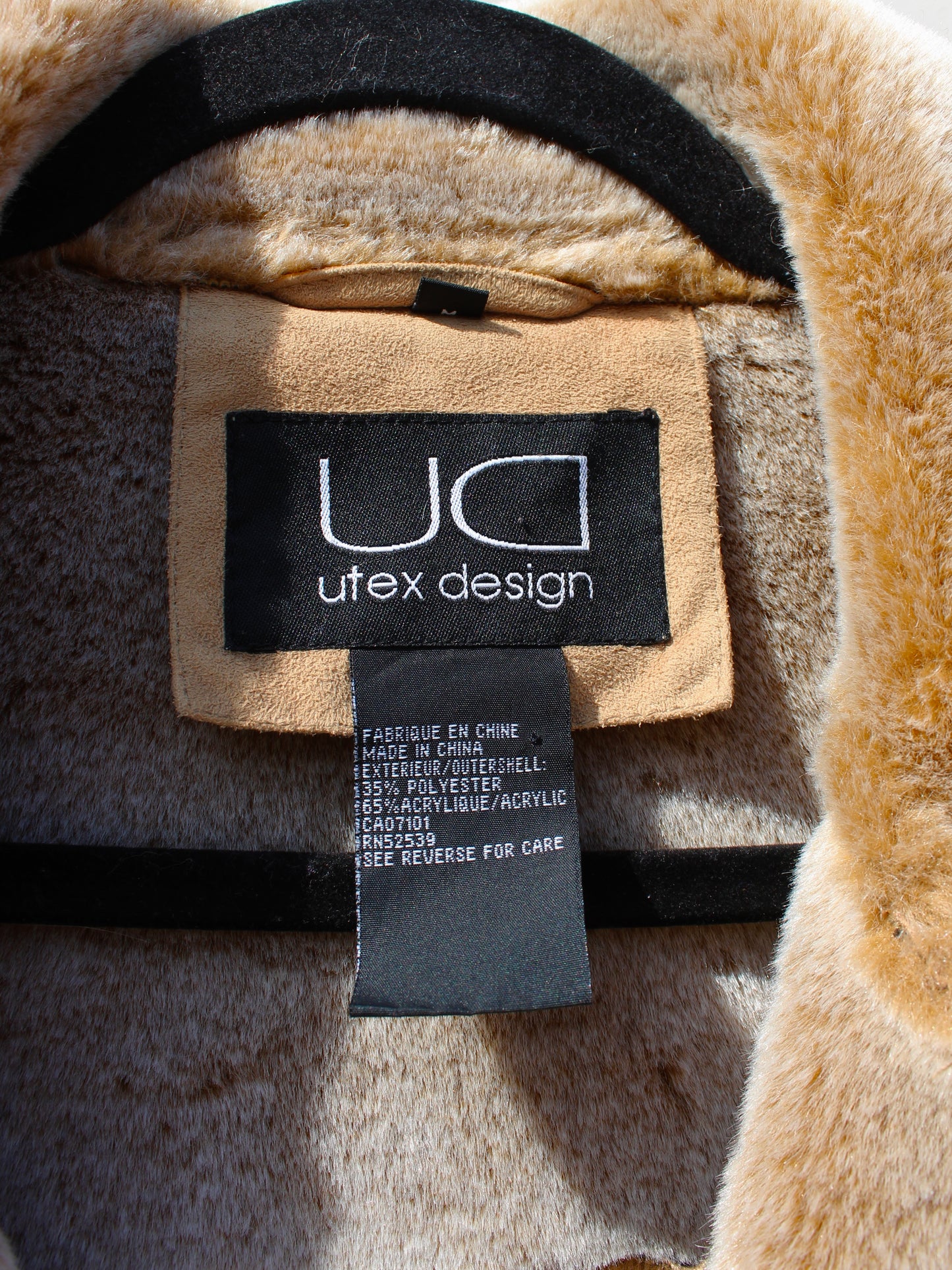 VINTAGE LONG LINE PLUSH COAT
