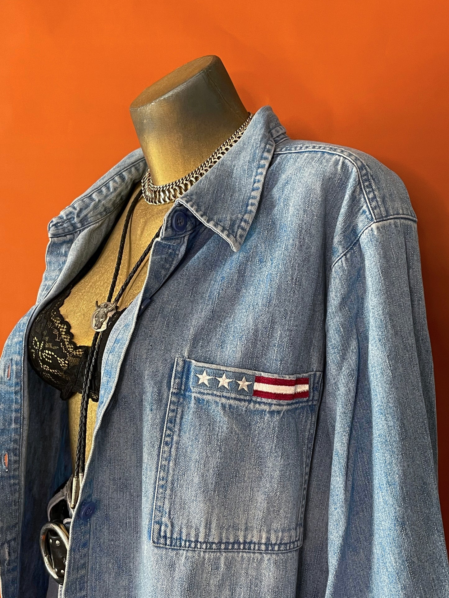 AMERICANA DENIM SHACKET