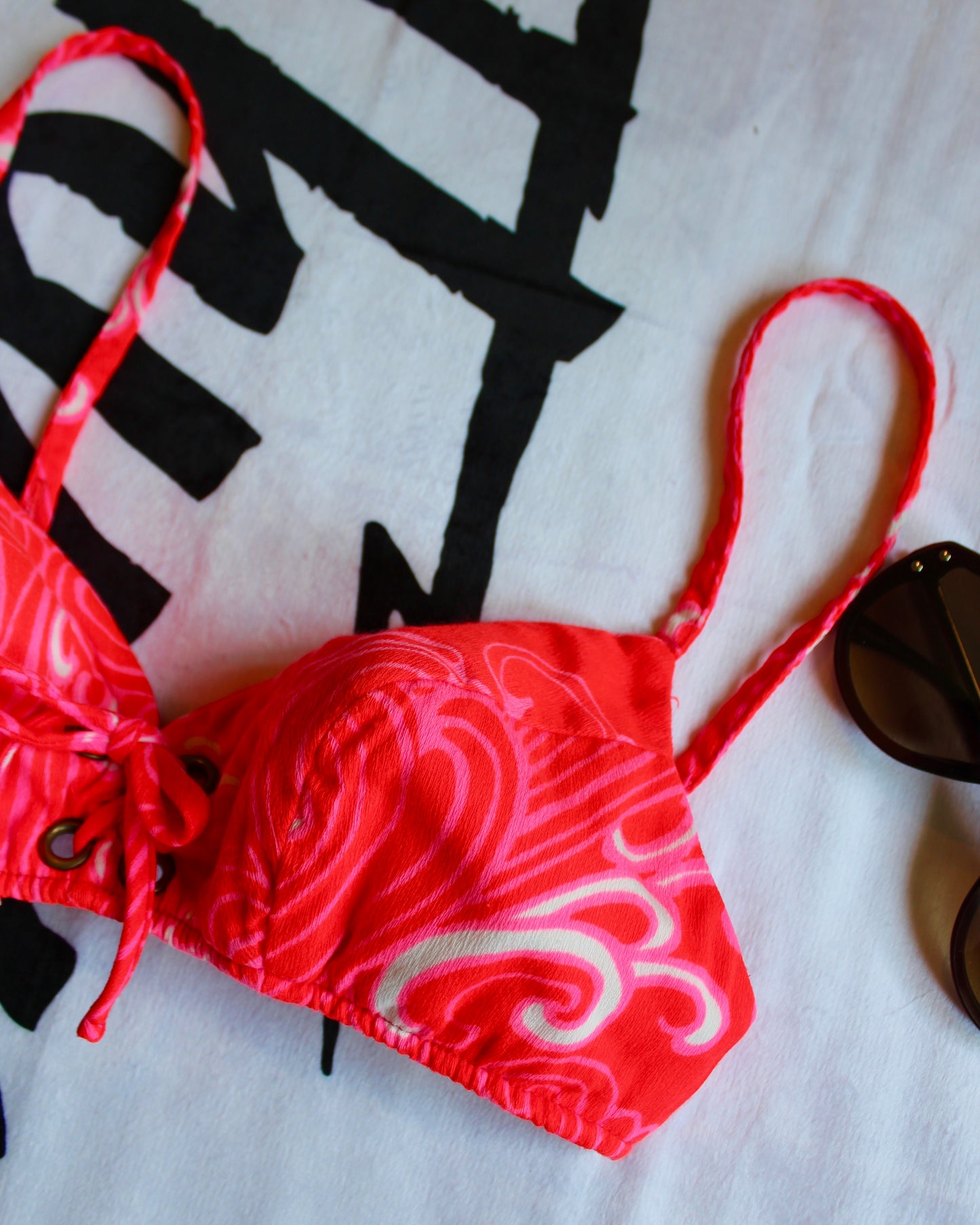 VINTAGE PINK PSYCHEDELIC TOP