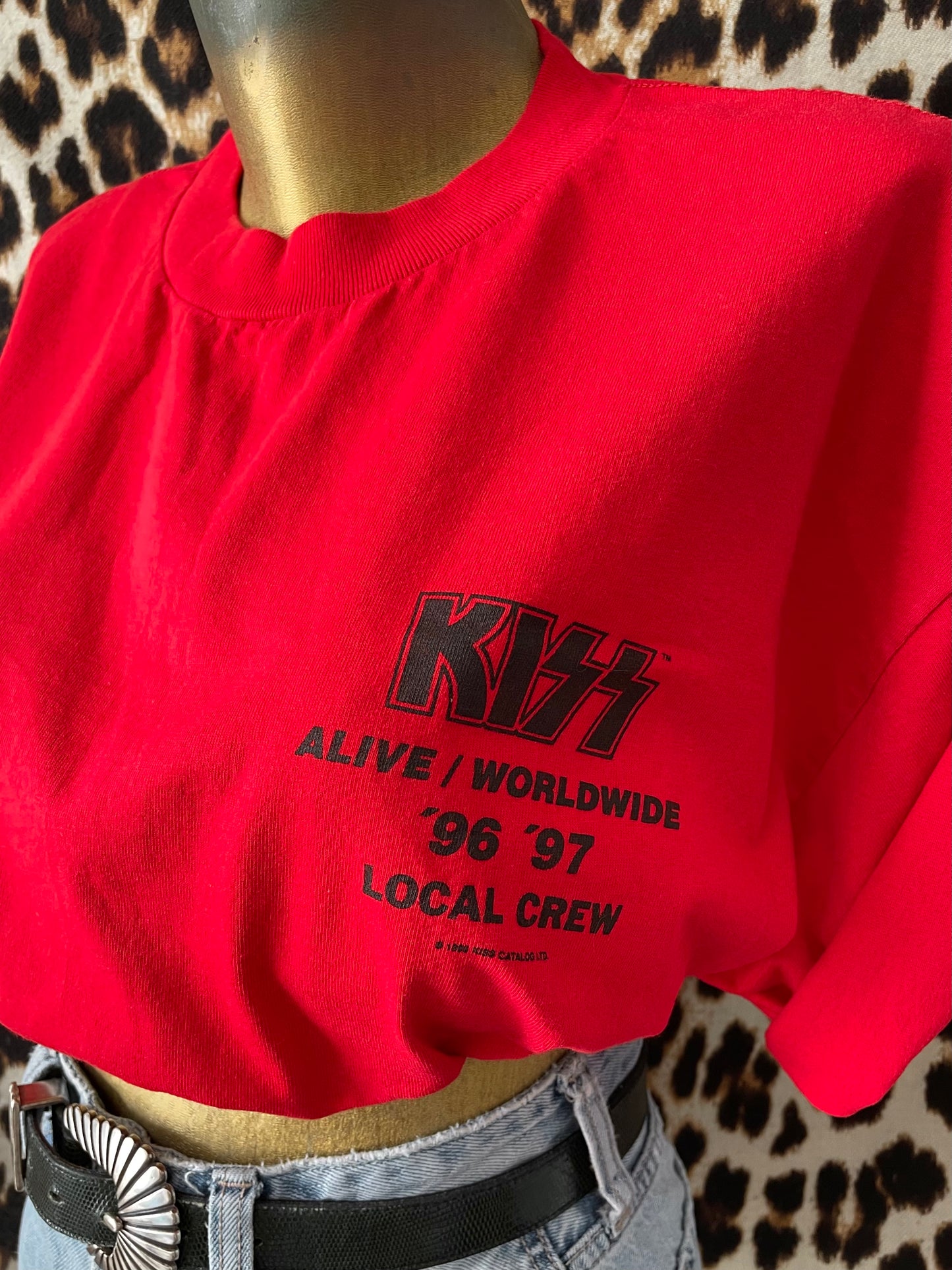 VINTAGE KISS ‘96/‘97 LOCAL CREW TEE